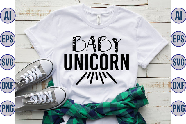 Baby Unicorn svg SVG nirmal108roy 
