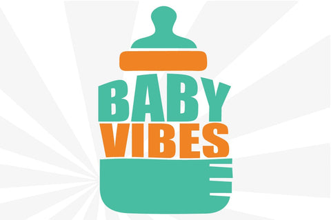 Baby Vibes SVG Craftlabsvg24 