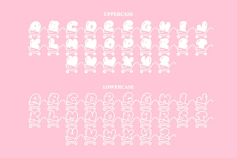 Babybox Monogram Font Abo Daniel Studio 