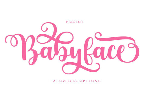 Babyface Font Attract Studio 