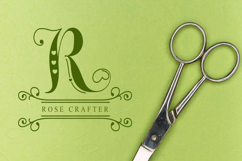 Babylove Monogram Font love script 