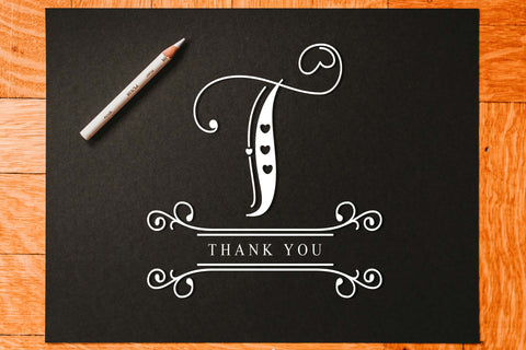 Babylove Monogram Font love script 