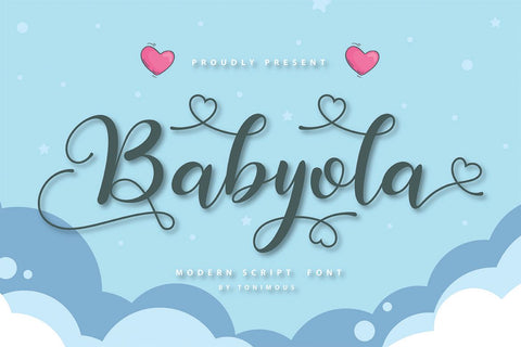 Babyola Font toni_std 