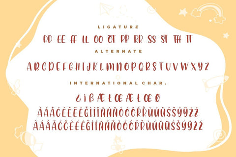 Babyque Fun Sweety Typeface Font Creatype Studio 
