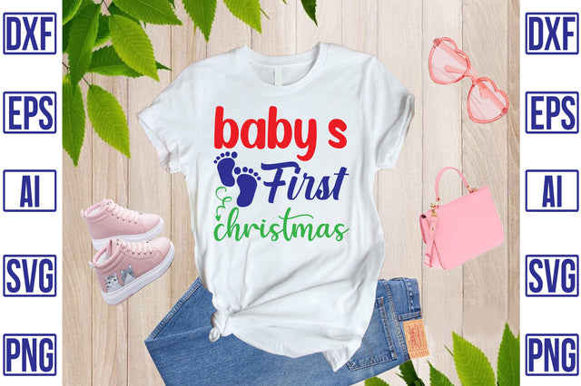 Baby’s First Christmas SVG CraftlabSvg29 