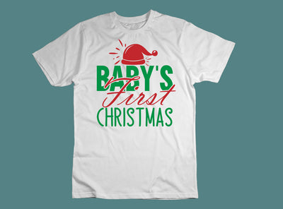 Baby's First Christmas SVG SVG CraftingStudio 
