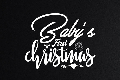 Baby's First Christmas svg SVG orpitasn 