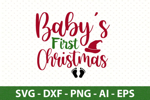 Baby's First Christmas svg SVG orpitasn 