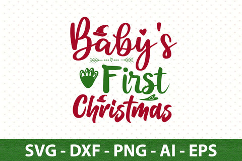 Baby's First Christmas svg SVG orpitasn 