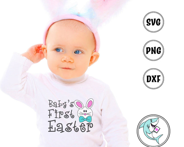 Baby's First Easter SVG Design Shark 