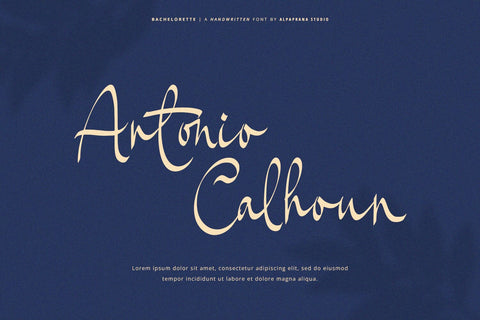 Bachelorette - Handwritten Font Font Alpaprana Studio 