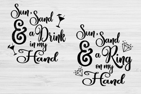 Bachelorette Svg Bundle Dxf Png Cut Files, Bridesmaid Svg, Bridal Party Svg Files For Cricut, Wedding Party Svg Silhouette Digital Designs SVG TiffsCraftyCreations 