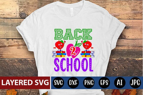 Back 2 School Svg cut file SVG Blessedprint 
