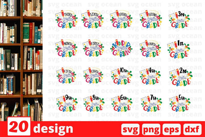 Back to School 4 SVG Bundle SVG SvgOcean 