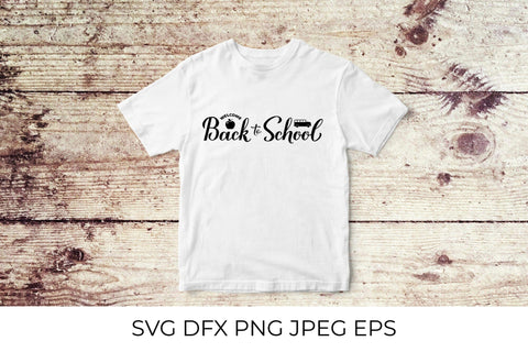 Back to school calligraphy. First day of school hand lettered SVG SVG LaBelezoka 