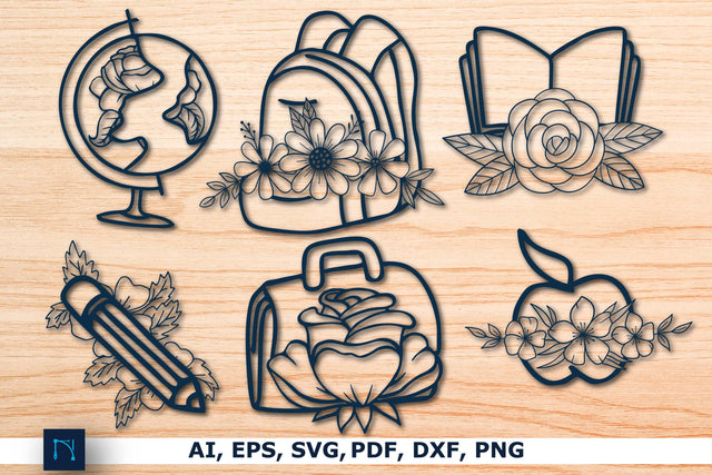 Back to school craft SVG Bundle SVG MD JOYNAL ABDIN 