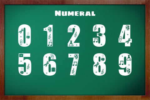 Back to School Font Fauz 