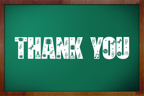 Back to School Font Fauz 