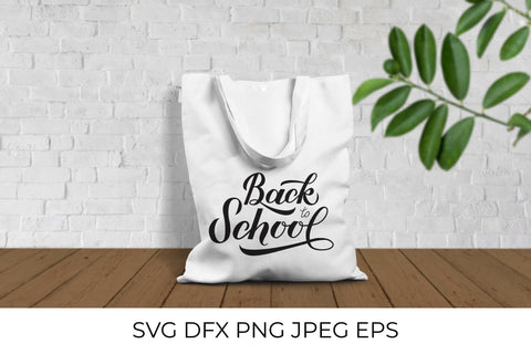 Back to school hand lettering SVG SVG LaBelezoka 