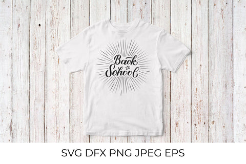 Back to school hand lettering SVG SVG LaBelezoka 