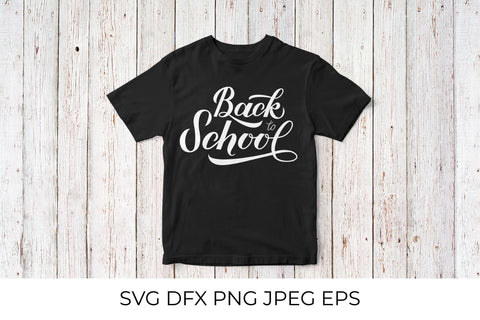 Back to school hand lettering SVG SVG LaBelezoka 
