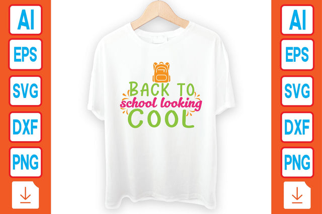 Back to School Looking Cool SVG Craftlabsvg24 