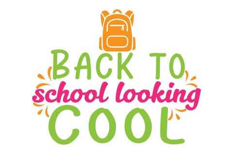 Back to School Looking Cool SVG Craftlabsvg24 