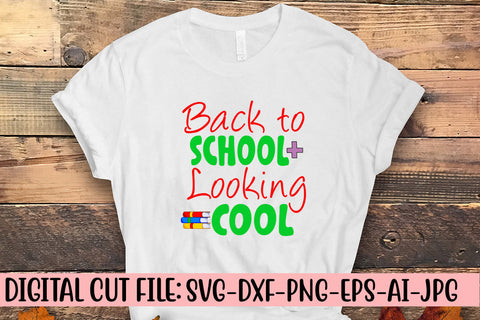 Back To School Looking Cool SVG Cut File SVG Syaman 