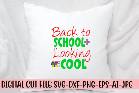 Back To School Looking Cool SVG Cut File SVG Syaman 