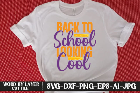 Back To School Looking Cool SVG DESIGN SVG MStudio 