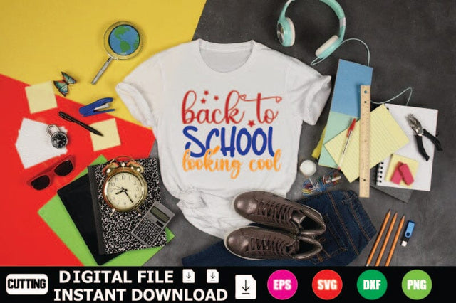 Back to School Looking Cool SVG Shahin alam 