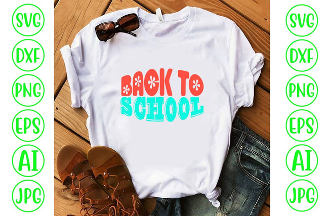 Back To School Retro SVG SVG Syaman 
