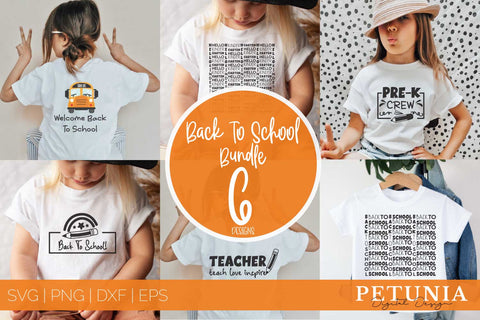Back To School | School SVG Bundle SVG Petunia Digital Design 