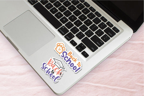 Back to School Sticker Bundle SVG zafrans studio 