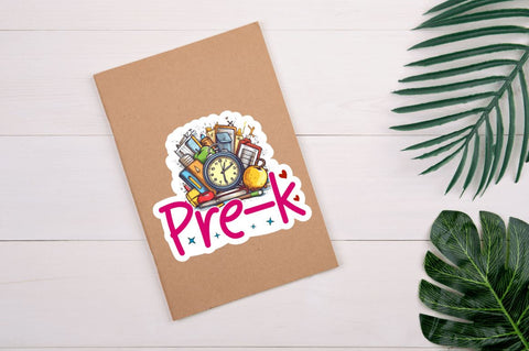 Back to School Stickers Bundle Sublimation Regulrcrative 