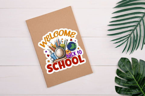Back to School Stickers Bundle Sublimation Regulrcrative 