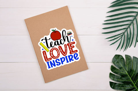 Back to School Stickers Bundle Sublimation Regulrcrative 