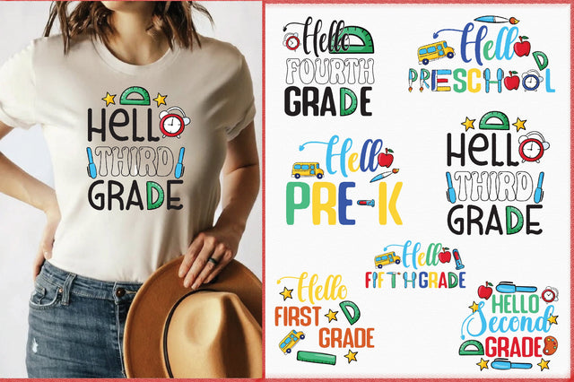 Back to School sublimation Bundle Sublimation Creativeart88 