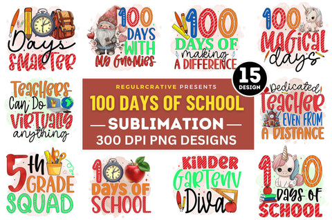 Back To School Sublimation Bundle Sublimation Regulrcrative 