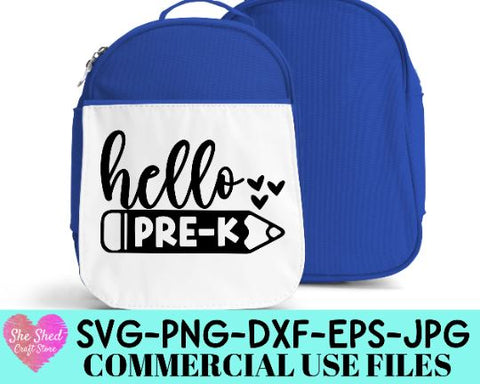 Back To School SVG Bundle - 8 Designs, Back To School Cut Files SVG She Shed Craft Store 