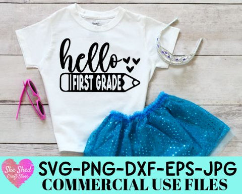 Back To School SVG Bundle - 8 Designs, Back To School Cut Files SVG She Shed Craft Store 