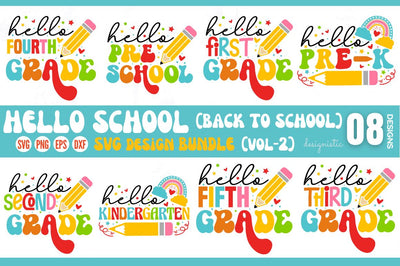 Back to School SVG Bundle, Back to School SVG SVG DESIGNISTIC 