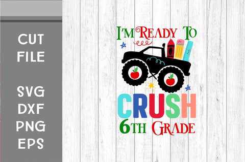 Back to School SVG Bundle, Ready To Crush SVG Bundle,1st Grade SVG Svgcraft 