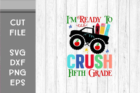 Back to School SVG Bundle, Ready To Crush SVG Bundle,1st Grade SVG Svgcraft 