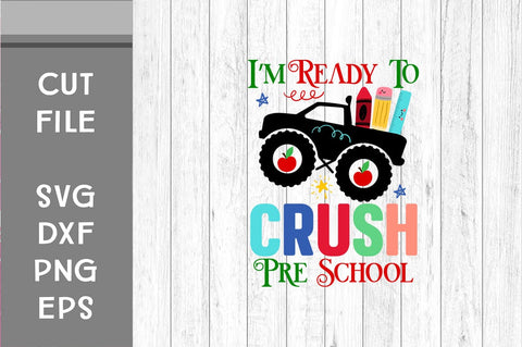 Back to School SVG Bundle, Ready To Crush SVG Bundle,1st Grade SVG Svgcraft 