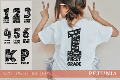 Back To School SVG Bundle | School SVG Designs SVG Petunia Digital Design 