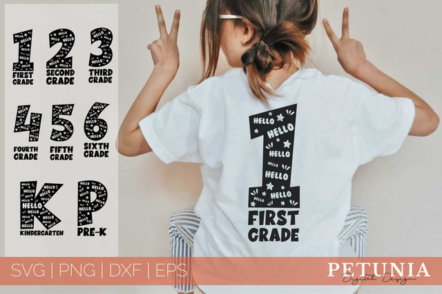 Back To School SVG Bundle | School SVG Designs SVG Petunia Digital Design 