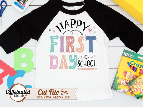 Back to School SVG Bundle SVG Caffeinated SVGs 