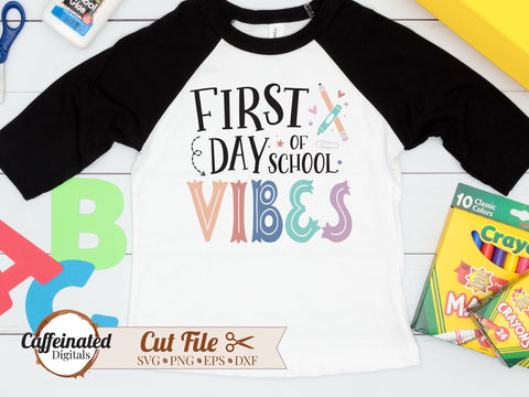 Back to School SVG Bundle SVG Caffeinated SVGs 