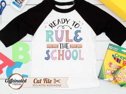 Back to School SVG Bundle SVG Caffeinated SVGs 